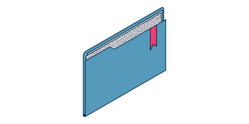 blue pink folder graphic transparent background