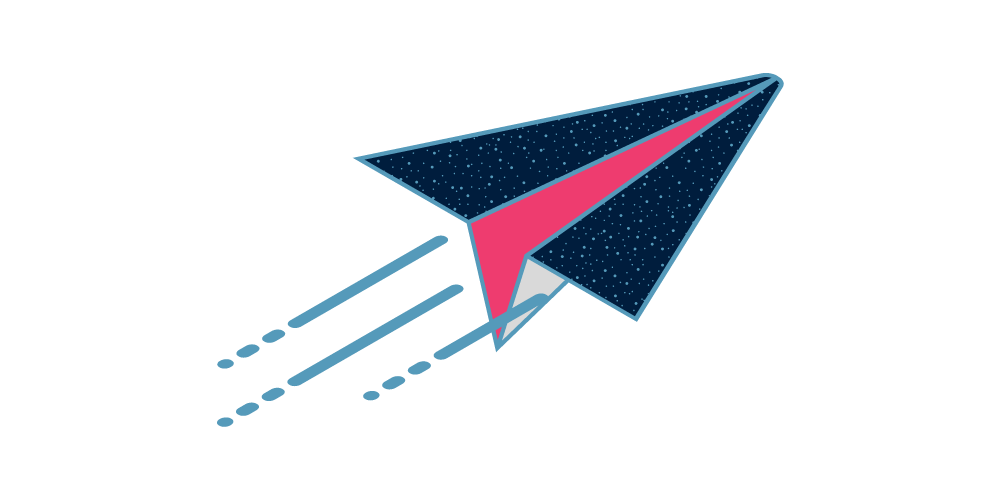 cartoon paper airplane featured image for blog post