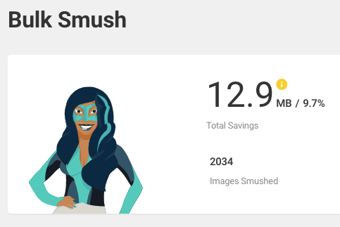 smush image compression screenshot